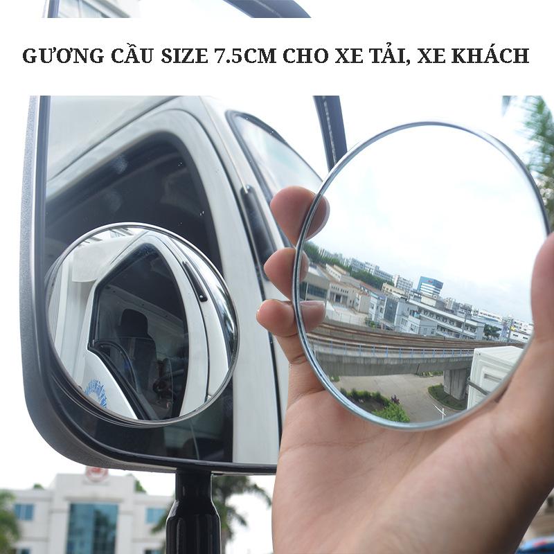 Gương cầu lồi mini xoá điểm mù gắn kính ô tô - tổng hợp các mẫu cho các dòng xe