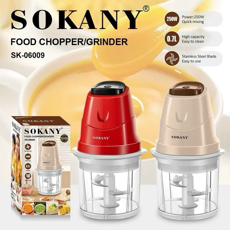 Máy Xay Đa Năng Sokany, Máy Xay Sokany 700Ml 4