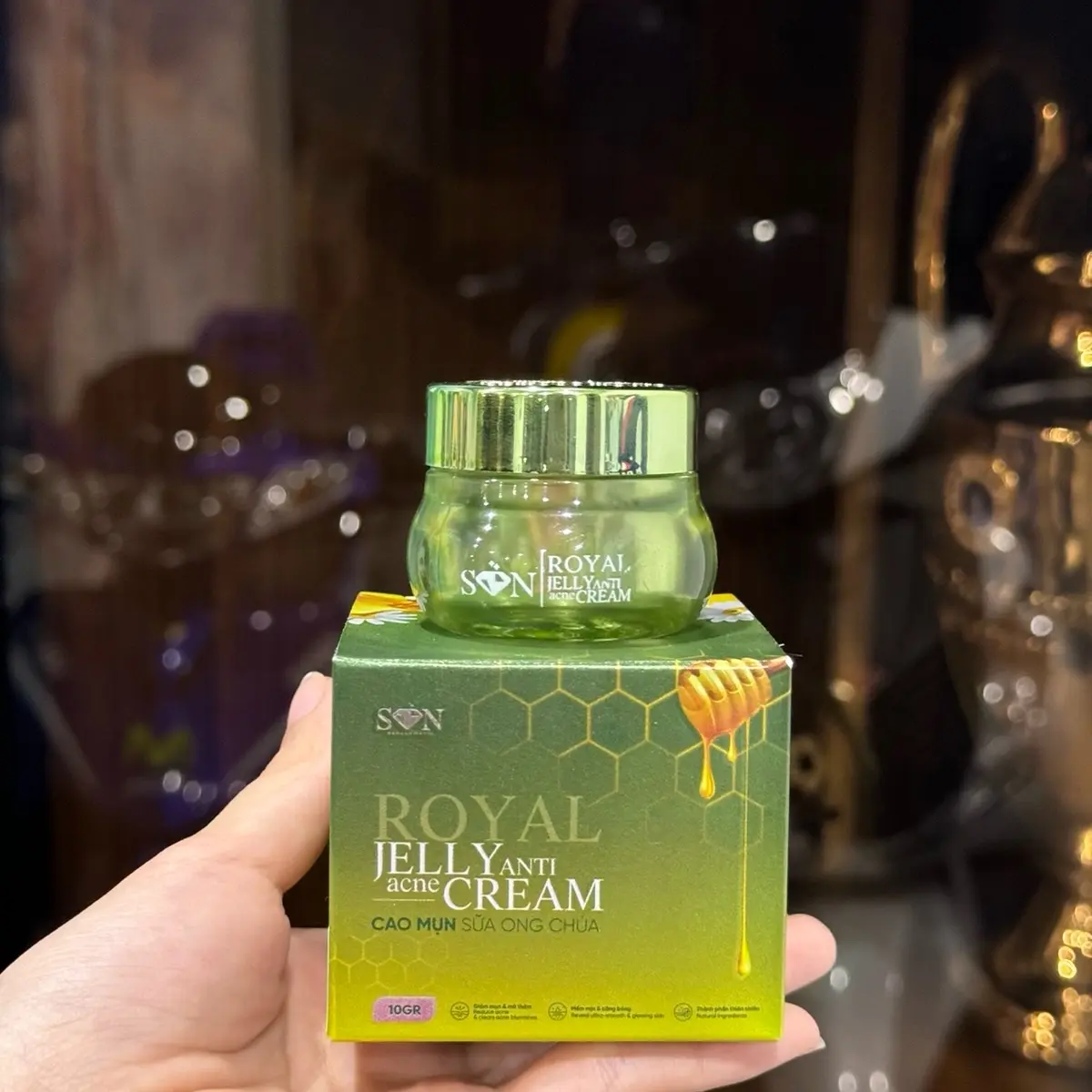 CAO MỤN SỮA ÔNG CHÚA Cô Tiên Miền Tây( tặng sữa rữa mặt)
