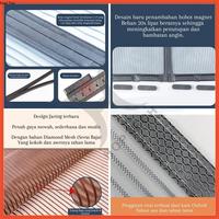 Gambar Hoptech - Tirai Pintu Magnet Anti Nyamuk 90x210cm Kelambu Serangga Fiberglass Tebal Penutup Otomatis - Putih, 120*210CM dari Hoptech Indonesia Jaya Kab. Tangerang 4 Tokopedia