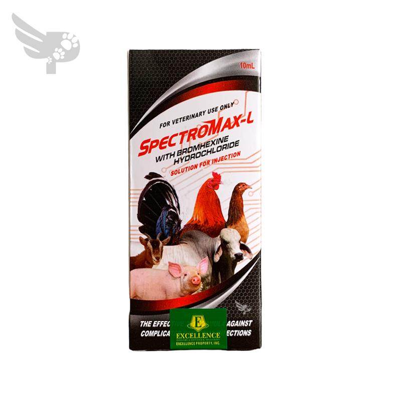 Spectromax - L 10ml - Excellence - For Animals - Gamefowls, Rooster ...