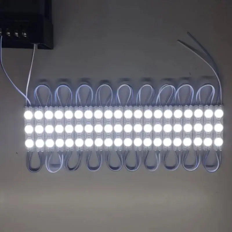 Cụm led hắt 3 bóng lồi JiYi các màu 12V 2