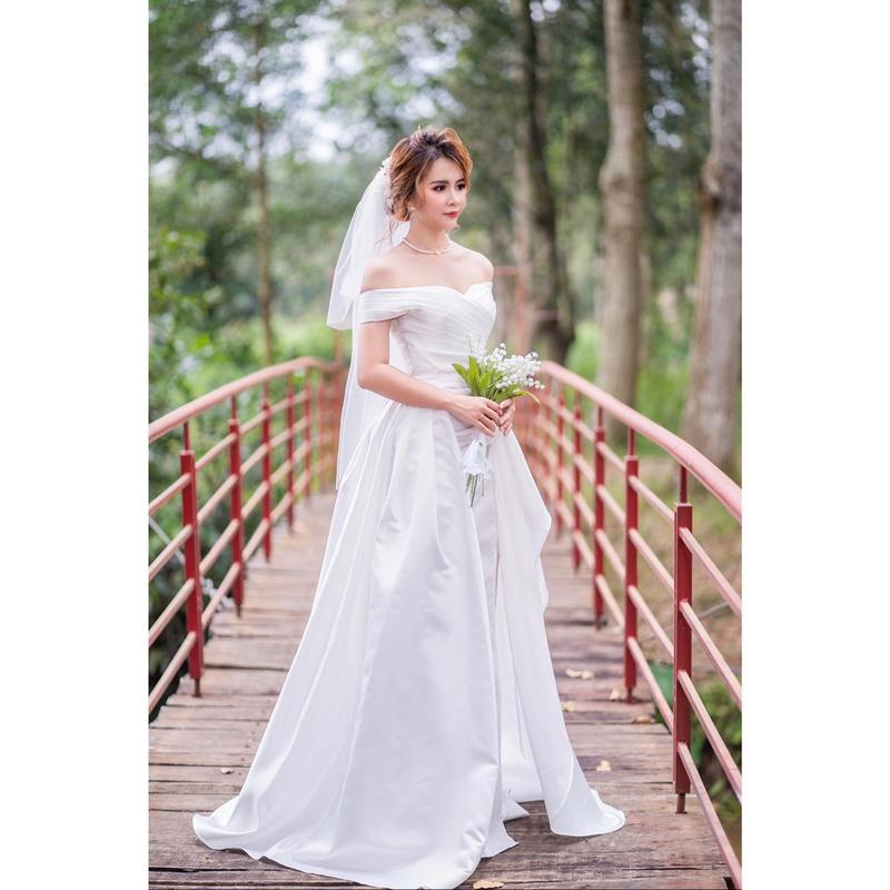 Váy cưới tà rời 2 kiểu Vanila dress 4