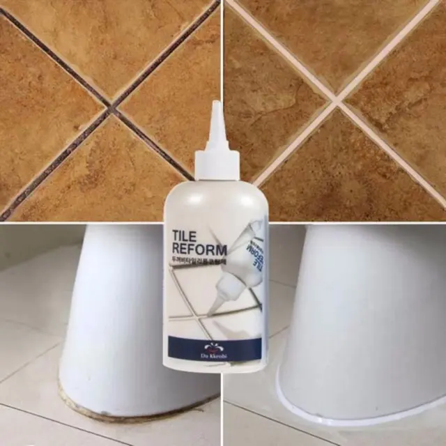 Keo Dán Gạch Sơn Kẻ Chỉ Gạch Cao Cấp 280ml Làm Mới Mặt Sàn Nền Nhà Tắm Tường Bồn Rửa Chén Bồn Cầu Đa Năng 5