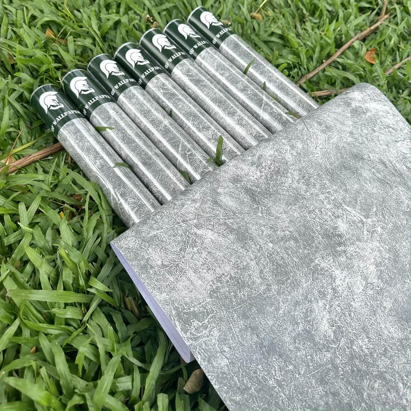 Giấy dán tường xi măng sẵn keo khổ 45cm x 10 mét - chống thấm nước rất tốt Siêu đẹp và dễ dán