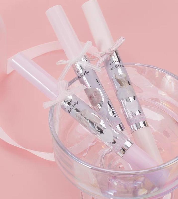 Product Introduction of Son Bóng Hình Thành Phim, Dòng Thắt Nơ Nhỏ Flortte / FLORTTE, Không dính cốc, Son Môi Nữ, Sản Phẩm Mới Có Sẵn Trong Kho 3