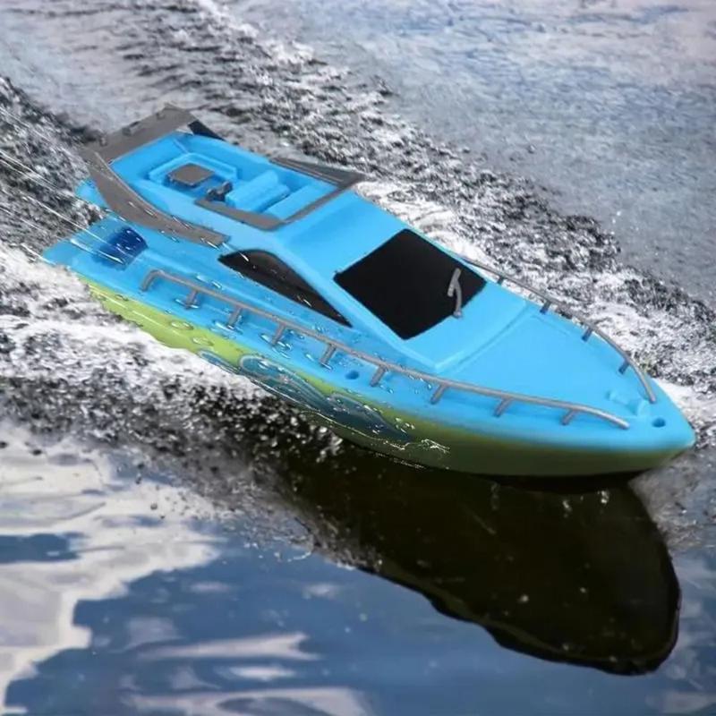 Product Introduction of Kids Toy High Speed Remote Control Speedboat Waterproof Water Play Electronic Boat Plsatic Wireless RC Boat Outdoor Toys 14