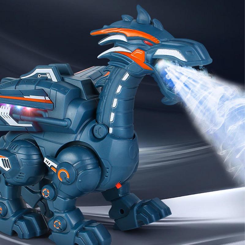 Electric Mechanical Dragon Toy, 1 Count Simulation Model Animal Toy, Creative Birthday and Holiday Gift Options 5