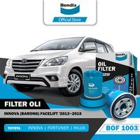 Gambar Bendix Filter Oli Saringan Oli Mobil Toyota Innova Barong Facelift 2013-2015 - BOF1003 dari Bendix Indonesia Kab. Bekasi 1 Tokopedia