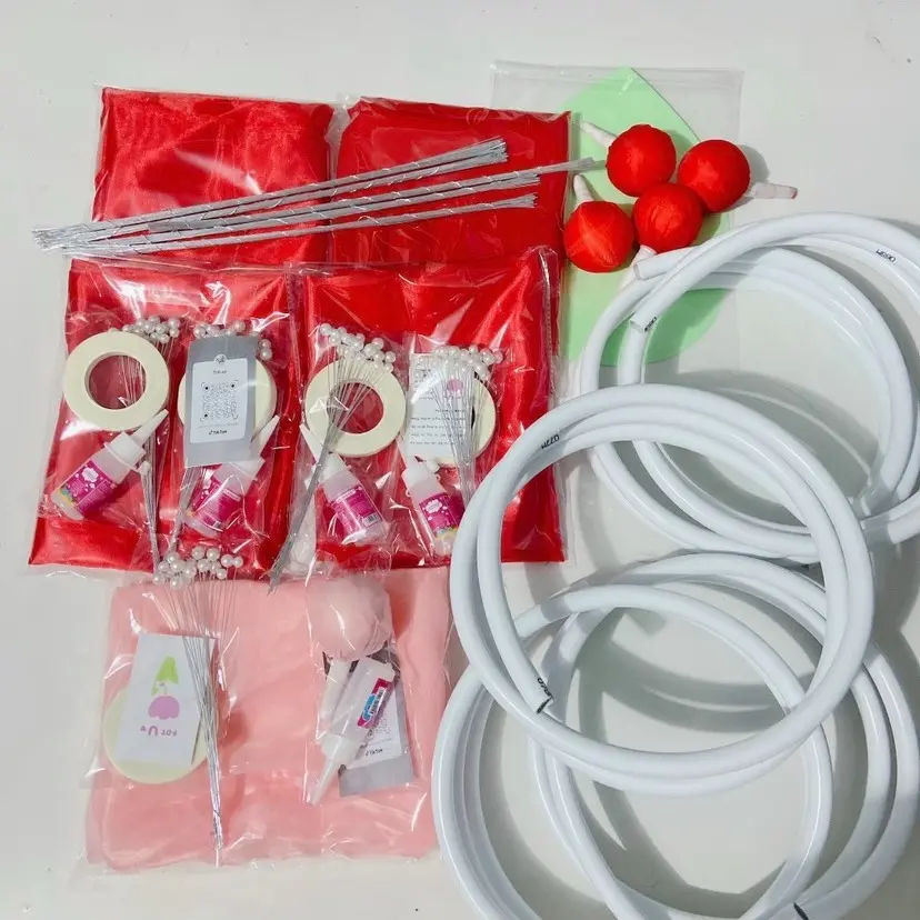 Set vật liệu làm hoa (KHÔNG VẢI)