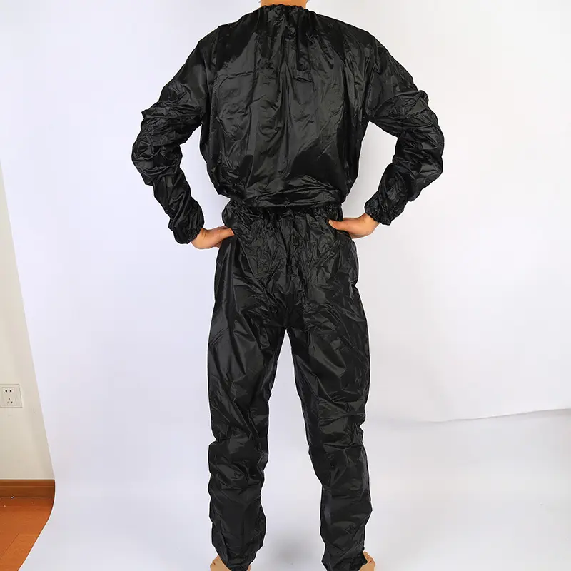Factory Supply Violently Sweat Suit PVC Sauna Clothes Fitness Clothes Thickness 0.1mm Sanua Clothes Men and Women Fat Burning Exercise Suit