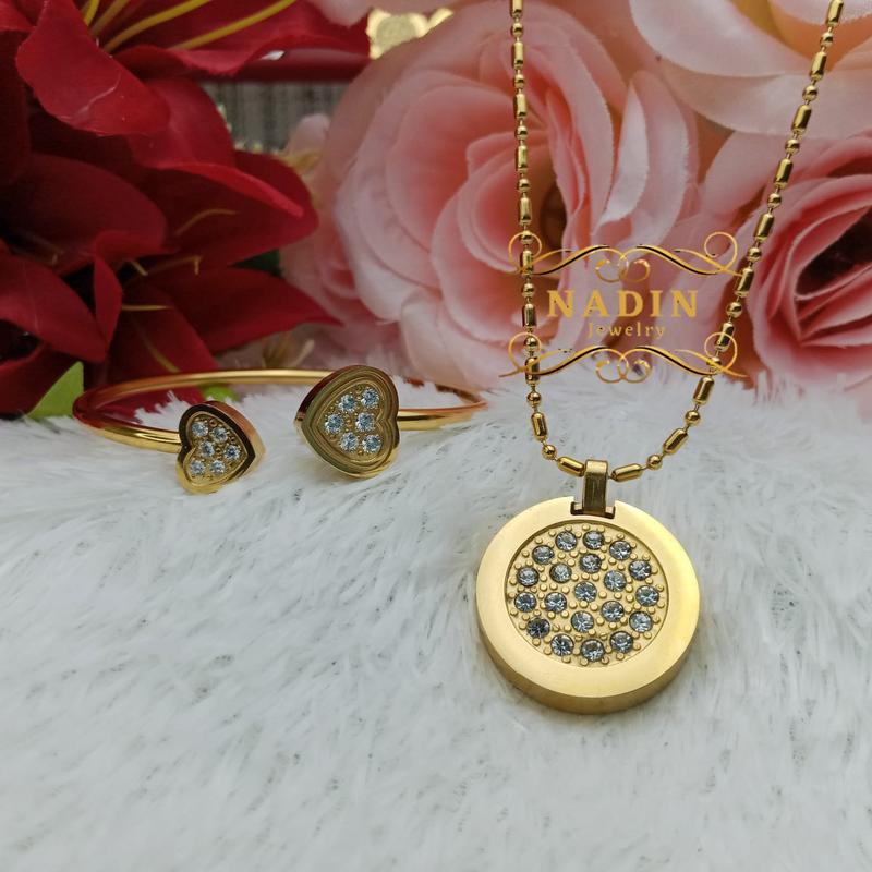 Product Introduction of 1 Set kalung pria dan wanita bisa menyehatkan itu murah bos sudah bisa bayar ditempat 4