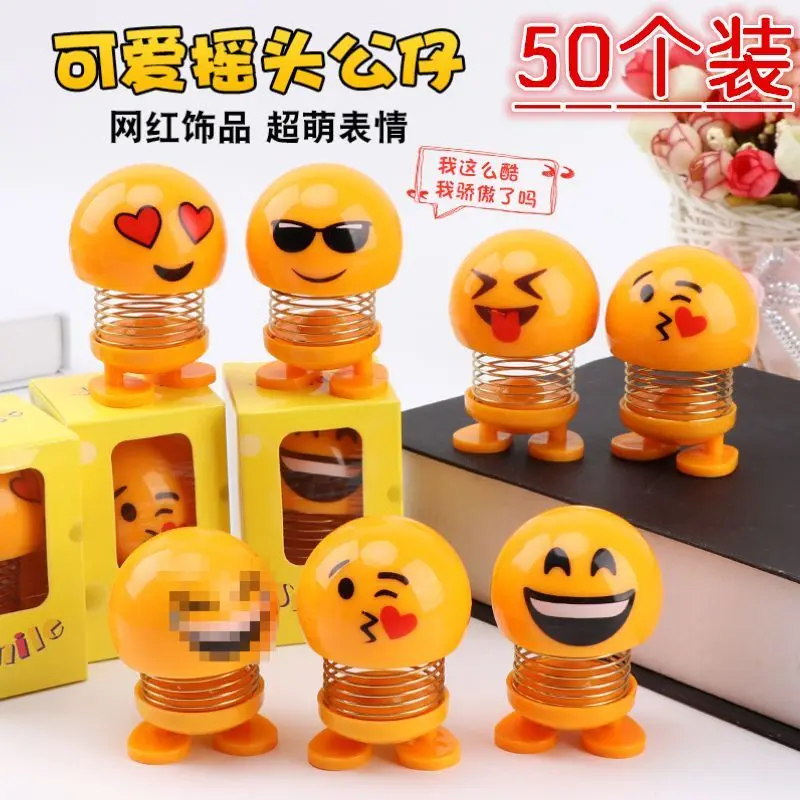Anak Patung Kepala Bobble, Mainan Kreatif, Hadiah Pembukaan Tadika Sekolah Rendah, Anak Patung, Hiasan Kereta, Sesuai untuk Pengijazahan Sekolah