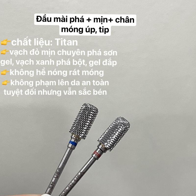 Đầu mài chuyên phá sơn gel