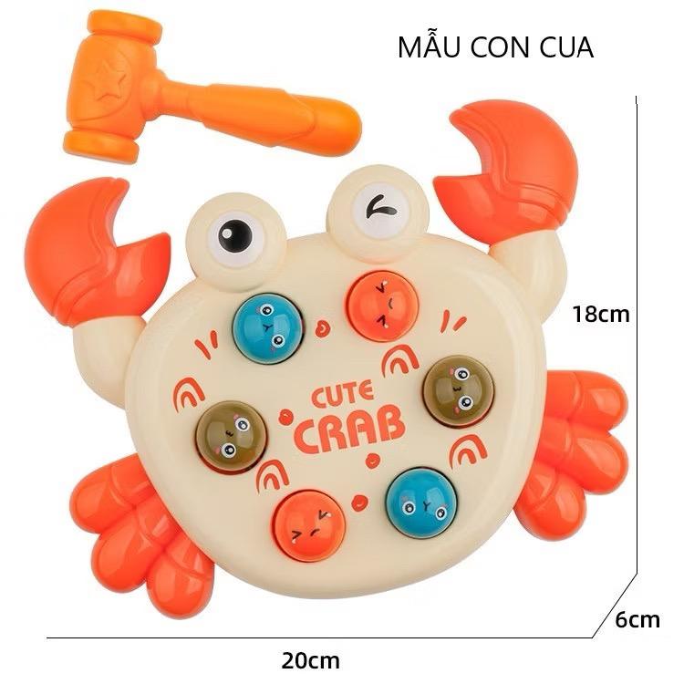 Product Introduction of Đồ chơi vận động đập búa hình con cua cho bé 31