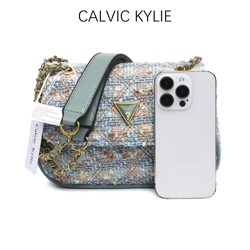 [LISA QUINCY EXCLUSIVE] CALVIC KYLIE Shoulder Bag Wanita Tas Selempang Wanita Sling bag #2661 4