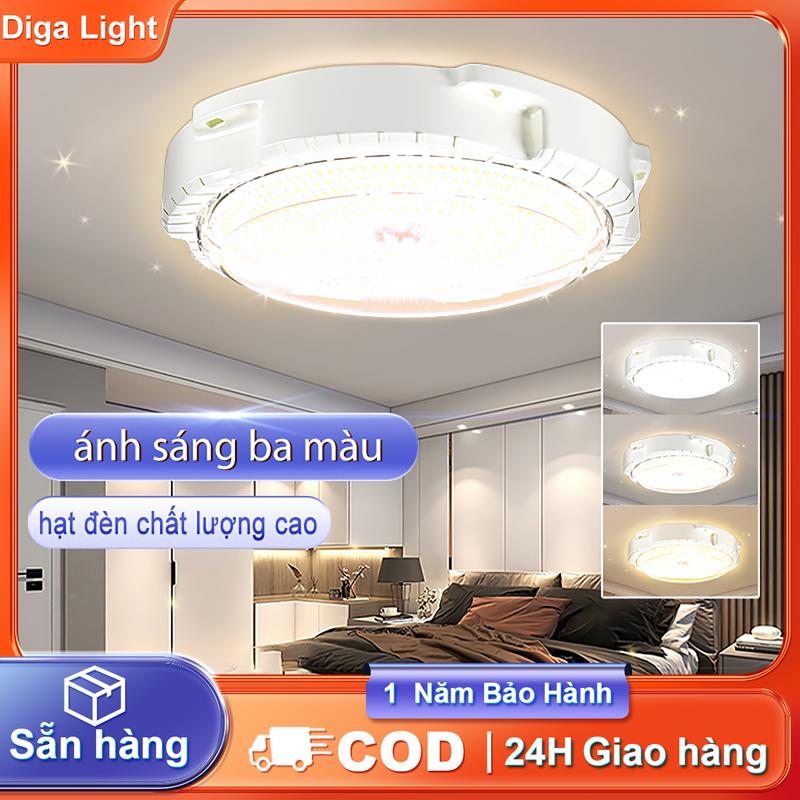 Đèn Ốp Trần Năng Lượng Mặt Trời 400W Có Điều Khiển Từ Xa 3 loại tùy chọn hiệu ứng Không bị nháy đèn không gây hại mắt