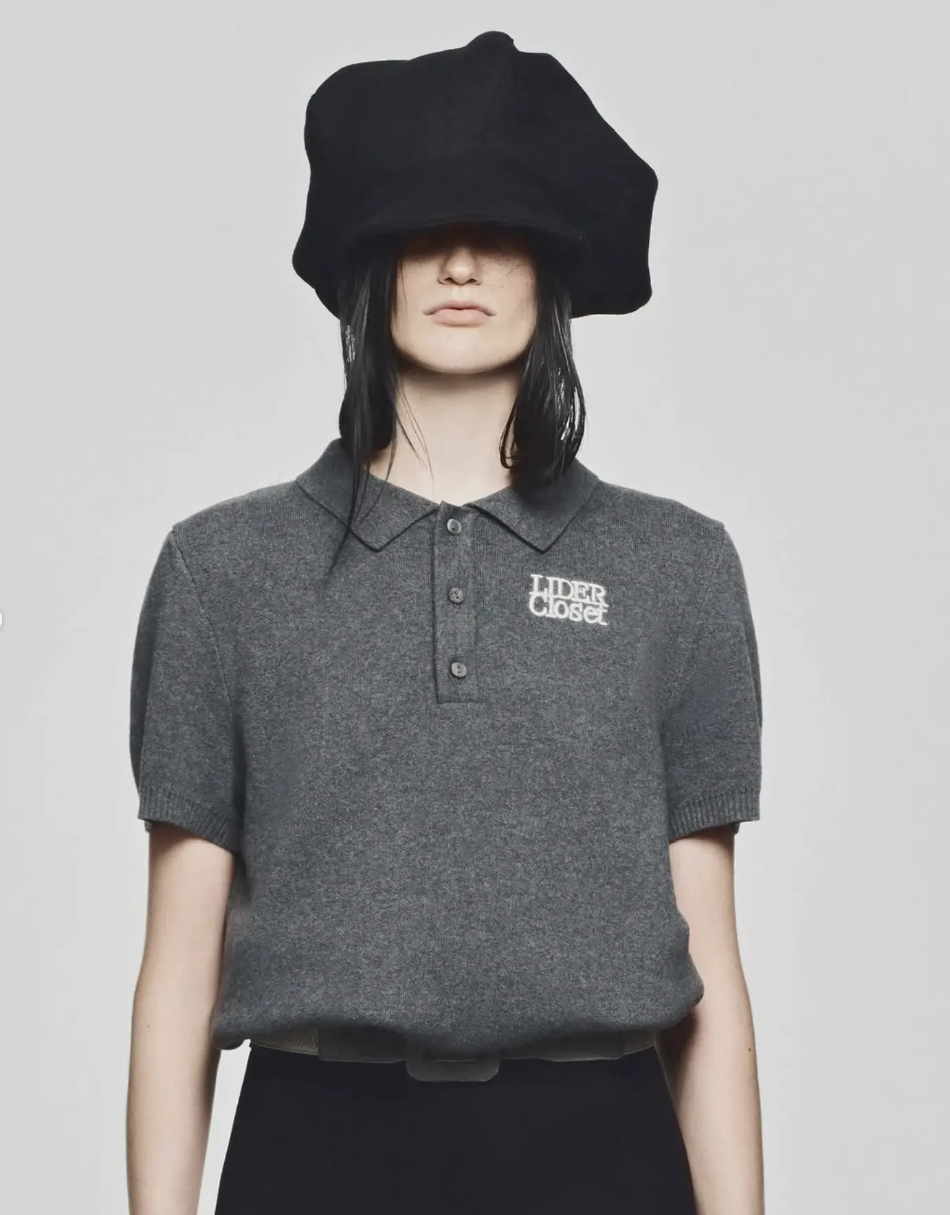 Áo Len Polo Unisex LIDER The Elan Knit Polo Shirt, 4 màu Moon Grey/White Smoke/Olive/Chocolate | BigBuy360 - bigbuy360.vn