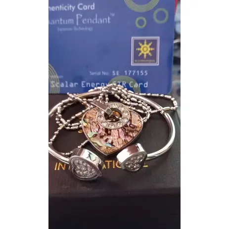 1 Set kalung Gelang Pria Wanita Terbaru W-102 3