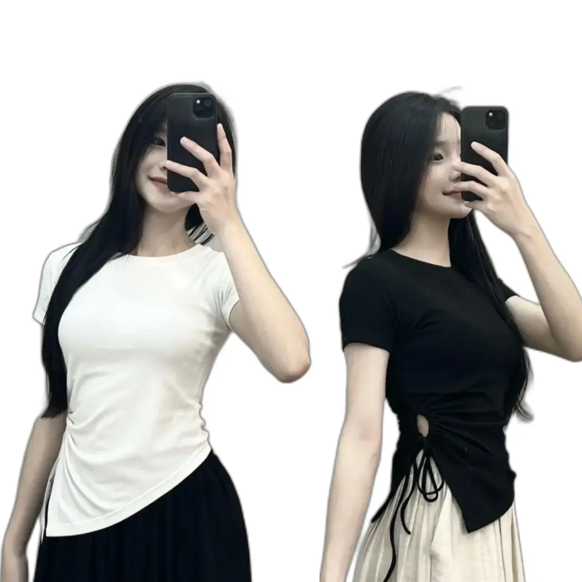 Áo thun nữ rút dây - mã HERA Top Women Cổ Tròn | BigBuy360 - bigbuy360.vn Áo thun nữ rút dây - mã HERA Top Women Cổ Tròn | BigBuy360 - bigbuy360.vn