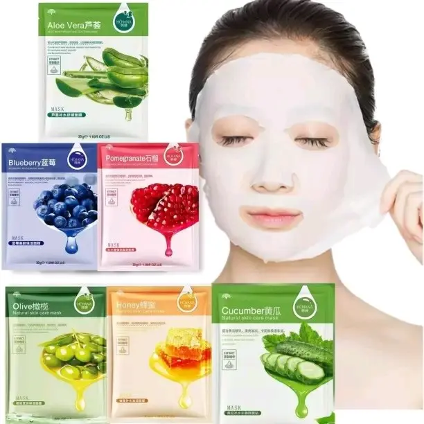 (6PCS) MASKER WAJAH SHEET MASK MOISTURIZING