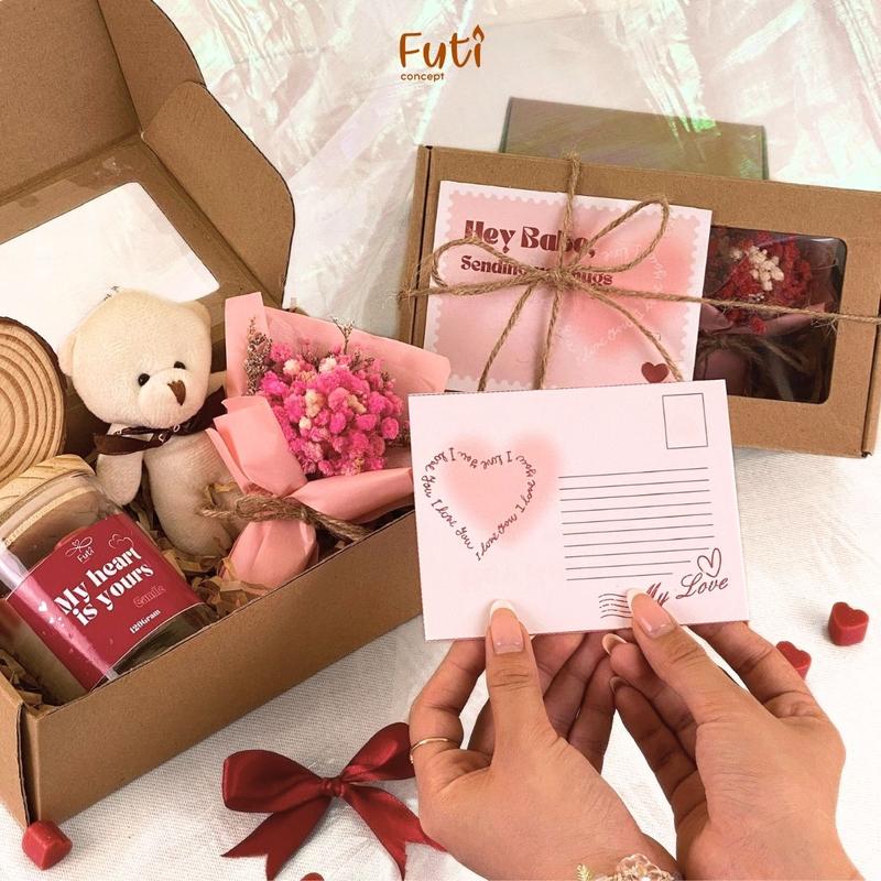 Hộp Quà Tặng Nến Thơm, Gấu Bông, Fairy box Nến Thơm Và Sáp Thơm 6