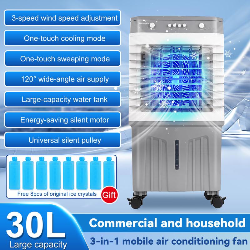 【BUY 1 GET 8 FREE】 CHRIS 2025 NEW Evaporative Air Cooler Commercial ...