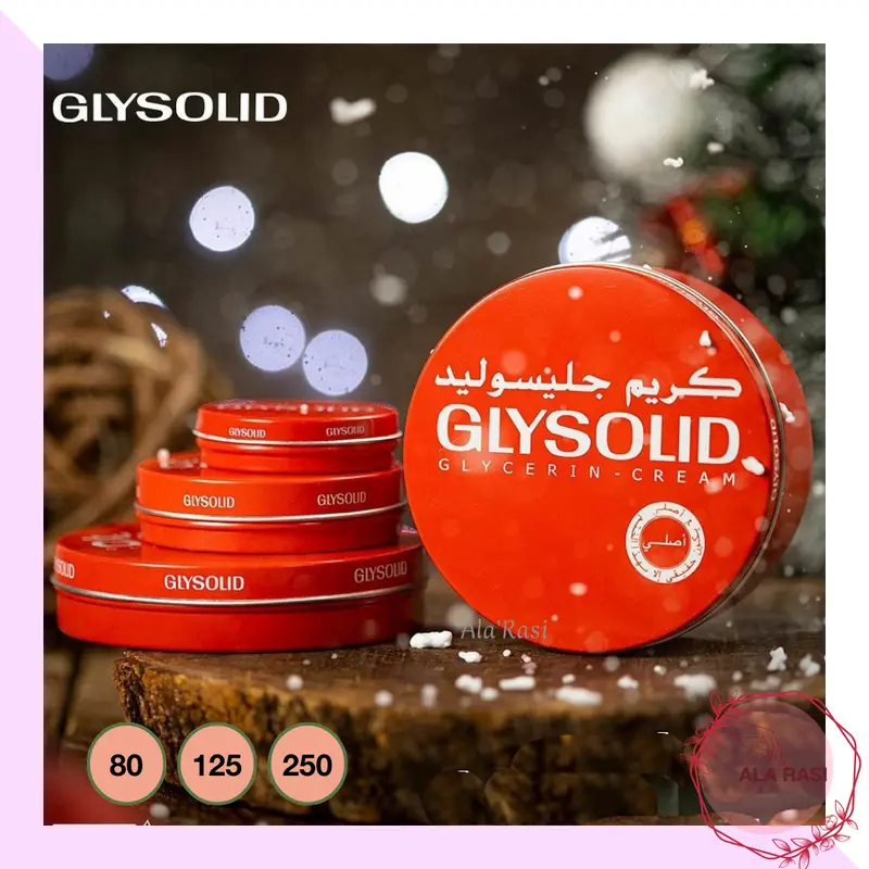 Krim Glysolid Glycerin Cream Arab 125 dan 250 ml untuk Kulit Kering Hidrasi Pelembab 2