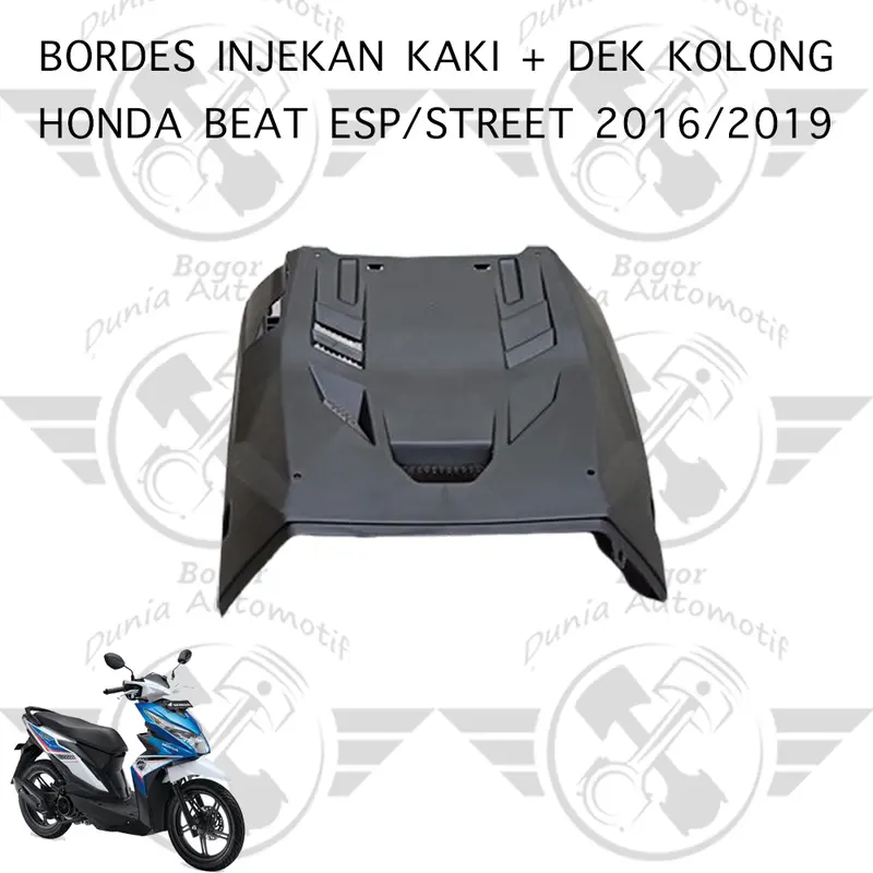 BORDES INJEKAN KAKI DEK ATAS DAN DEK KOLONG HONDA BEAT ESP STREET 2016 2017 2018 2019 2