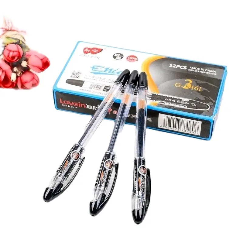 Enice Gel ink Pen Signpen Super Smooth Writting Sold per box of 12pcs