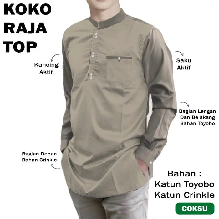 RAYA COLLECTION RAJA TOP KOKO LENGAN PANJANG 3