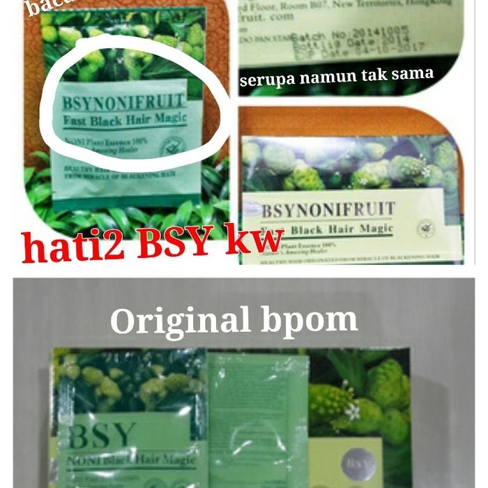 Gambar Bsy shampo noni LOGO2 MURAH strip hijau Bpom tanpa brosur didalam Printing tanggal rapi (box) dari Bens Kosmetik Kota Surabaya 3 Tokopedia