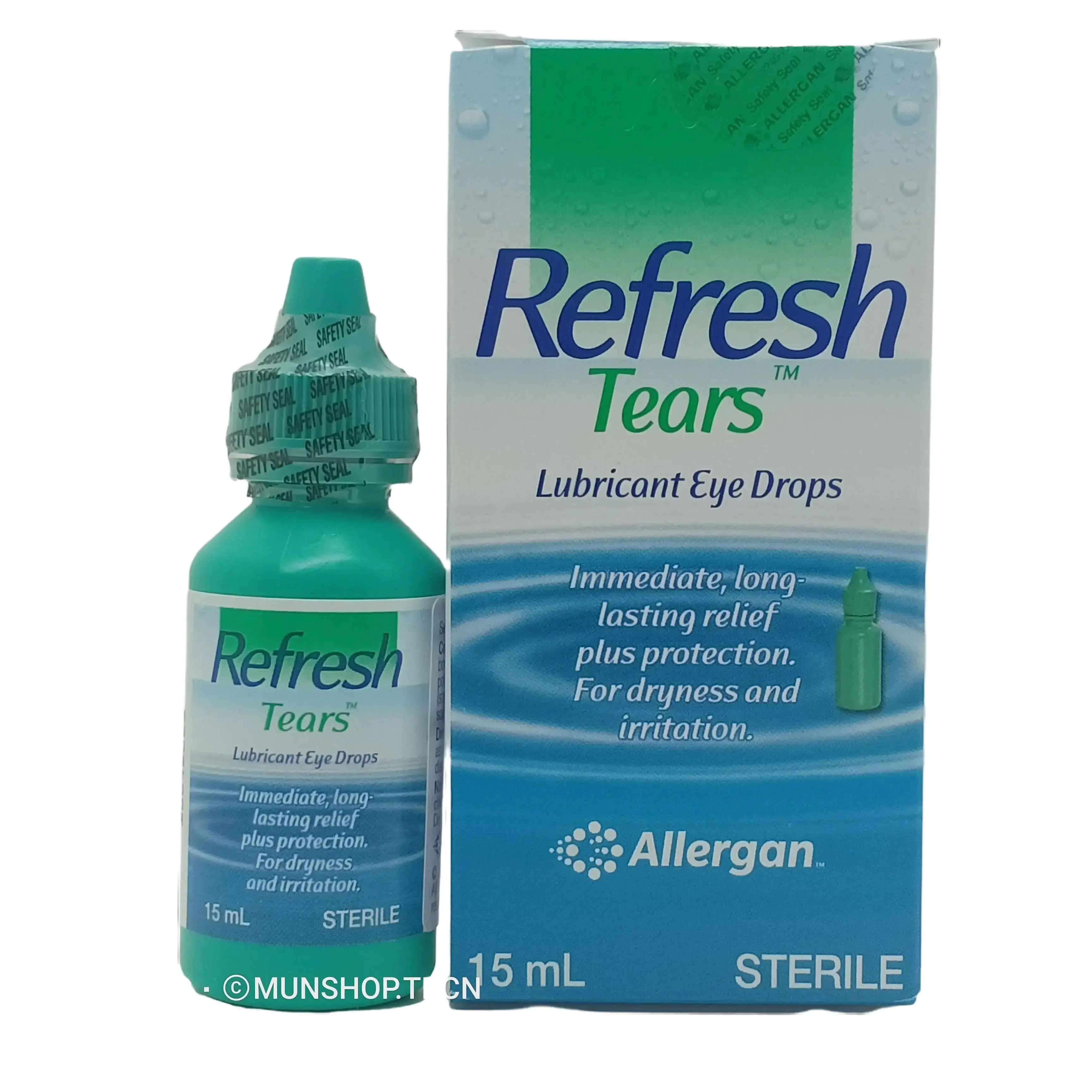 Nước nhỏ mắt Refresh Tears chai 15ml - Hỗ trợ làm dịu nhất thời cảm giác nóng rát, khó chịu