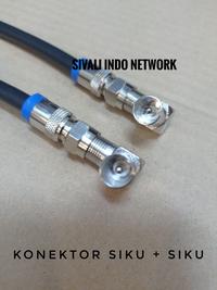Gambar 5 Meter Kabel Antena TV Kabel rg6 Belden Siap Pakai dari SIVALI INDO NETWORK Kota Administrasi Jakarta Barat 4 Tokopedia