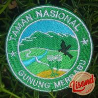 Gambar Patch Emblem Bordir Taman Nasional Gunung Merbabu dari Lisand Kota Bogor 2 Tokopedia