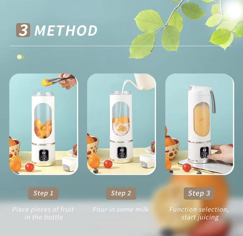 Product Introduction of ReadyStock - Electric Juicer Blender With Straw 12 blades Juice Cup Vegetable Smoothie Milkshake / Fruit juicer 32