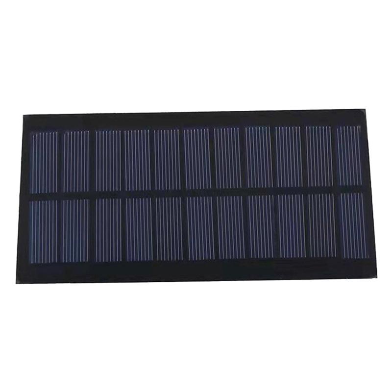 Panel Solar, 1W 5V, DIY, Panel Silikon Solar Kecil untuk Pengecas ...