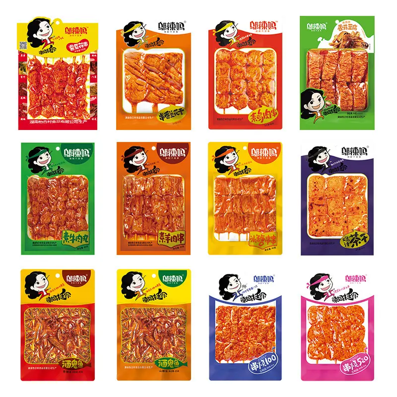 Wulama (Cemilan Snack Vege Halal) LATIAO  Garlic Gluten Pedas Spicy 2