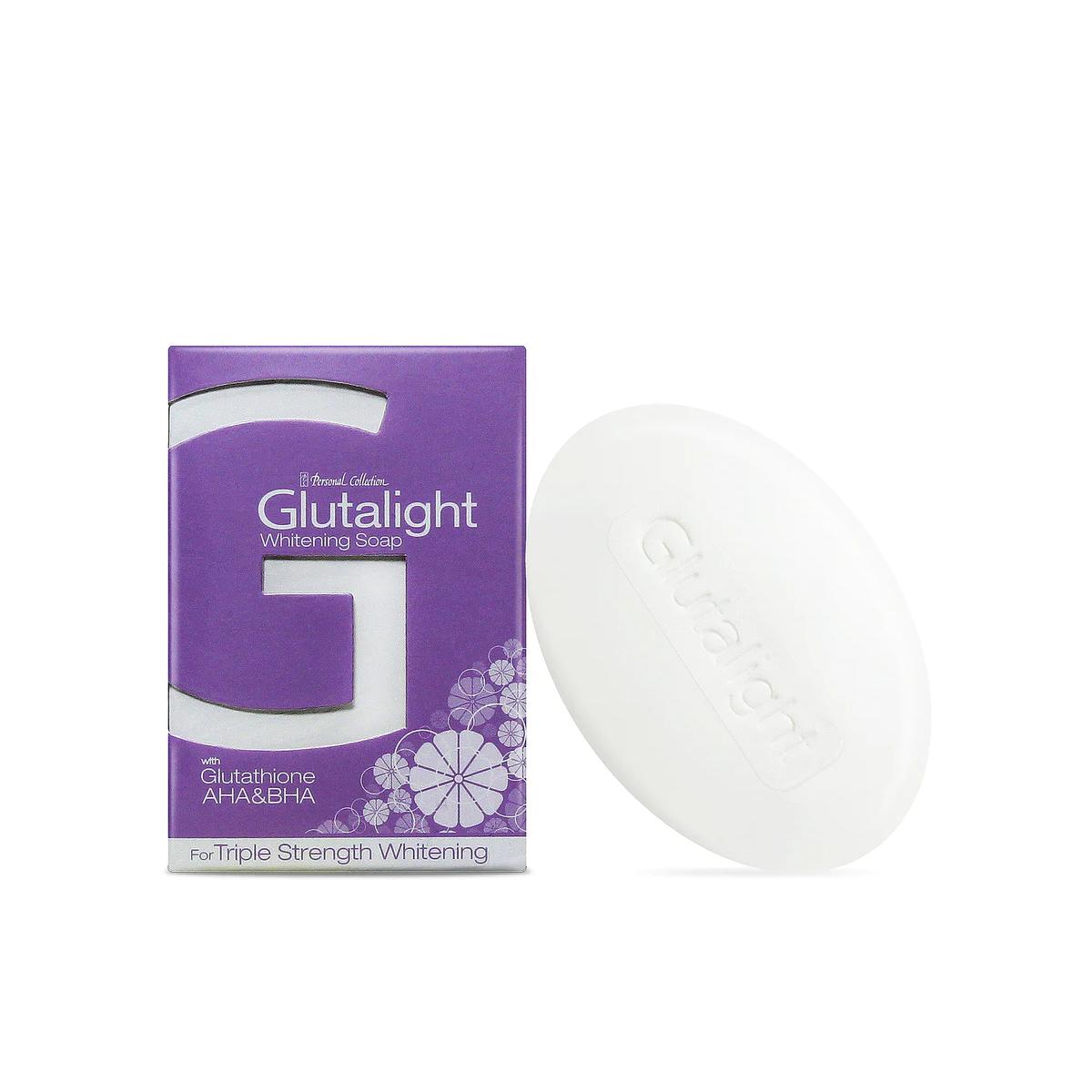 glutalight glutathione soap Glutalight Whitening Soap 100g - Organic, Antibacterial, UV Protection,  Moisturizing, Gentle Cleanser for All Skin Types