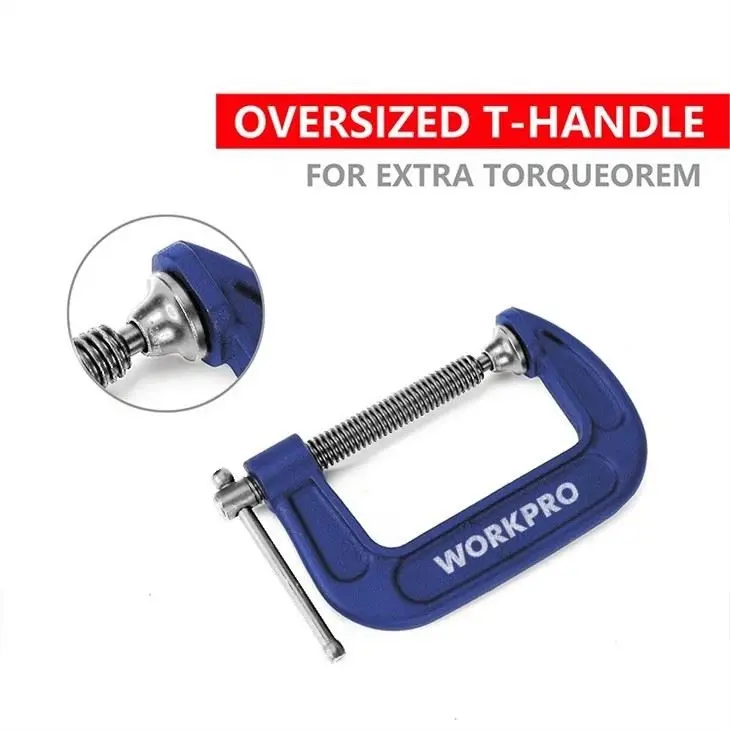 Cảo chữ C ( 4 inch , 6 inch , 8 inch ) Workpro WP232019, WP232020, WP232021 0