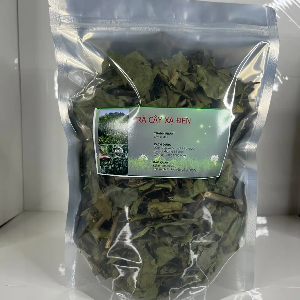 Trà Cây Xạ Đen Hòa Bình sấy khô (cây xạ đen) - Gói 1kg Nước Trà Chè