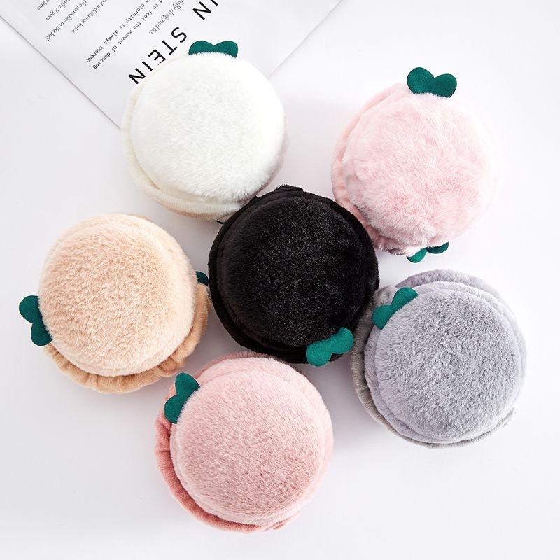 Bịt tai xếp chồng có thể điều chỉnh thời trang Hàn Quốc, unisex, 1 chiếc, chống lạnh và giữ ấm