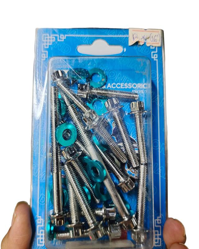   Giá Siêu Rẻ  Full Bộ Ốc Lốc Máy Salaya Kèm Lông Đền Xanh Lục Bảo Gắn Cho Xi Po Win Ex Dr Fu Si SH Vario AB Wave Sonic Raider Satria Vision Jupiter 