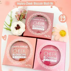 IMPLORA Cheek Blossom Blush On 3.5g Original BPOM | Perona Pipi Blush On Powder