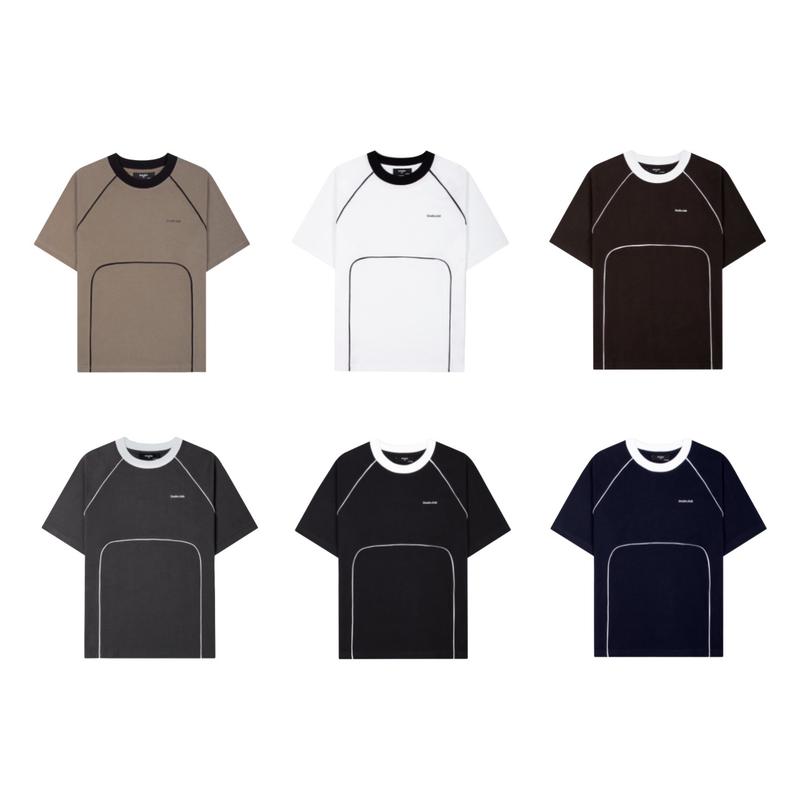 Product Introduction of Combo 2 áo thun Raglan phối line, cotton 100% chất dày dặn 3