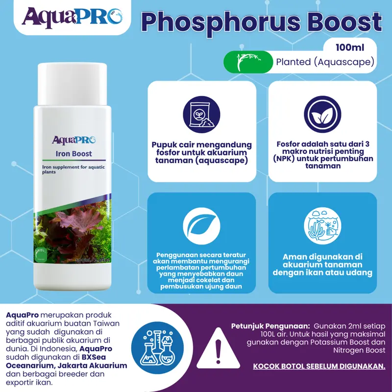 AquaPro Phosphorus Boost 100ml/3.4floz 0
