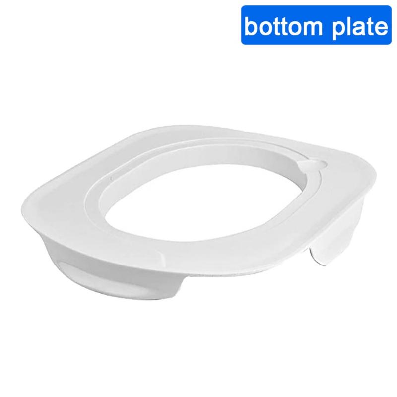Fashion Lightweight Universal Open Type Plastic Reusable Toilet Training Seat Cat Toilet Trainer Cat Litter Box Mat Pet Accessories 6