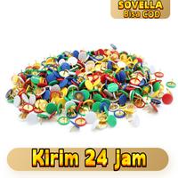 Gambar Paku payung Kenko Thumb Tacks Color 100CPP Paku payung Warna Warni Isi 100 Pcs - Warna Warni dari sovella.id. Kota Cimahi 1 Tokopedia
