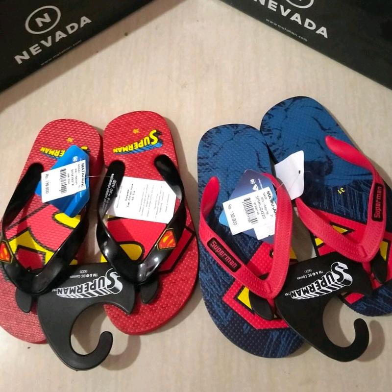 Sz 30-35 Sandal Jepit Anak Karakter Marvel X Nevada 0