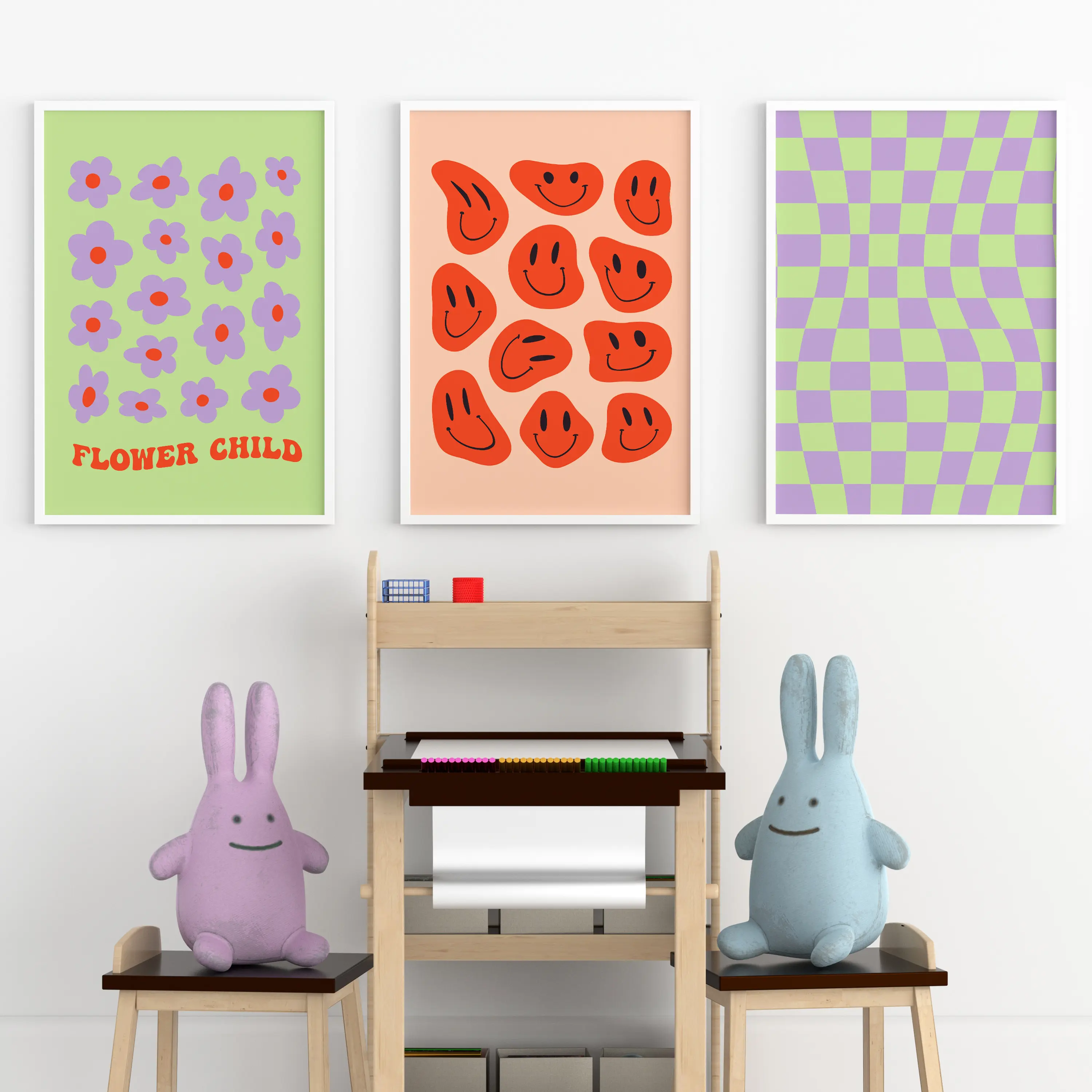 Hiasan Dinding Katu 30x40 Y2k Poster Dekorasi Kamar Anak Wall Decor Poster Kayu Aesthetic Pajangan Dinding Kamar